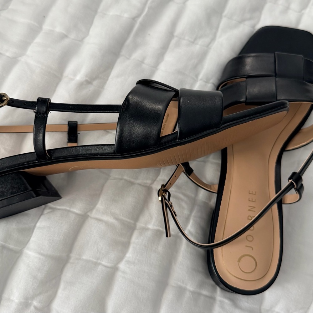 Women's Black Sandals - Picture 3 of 4